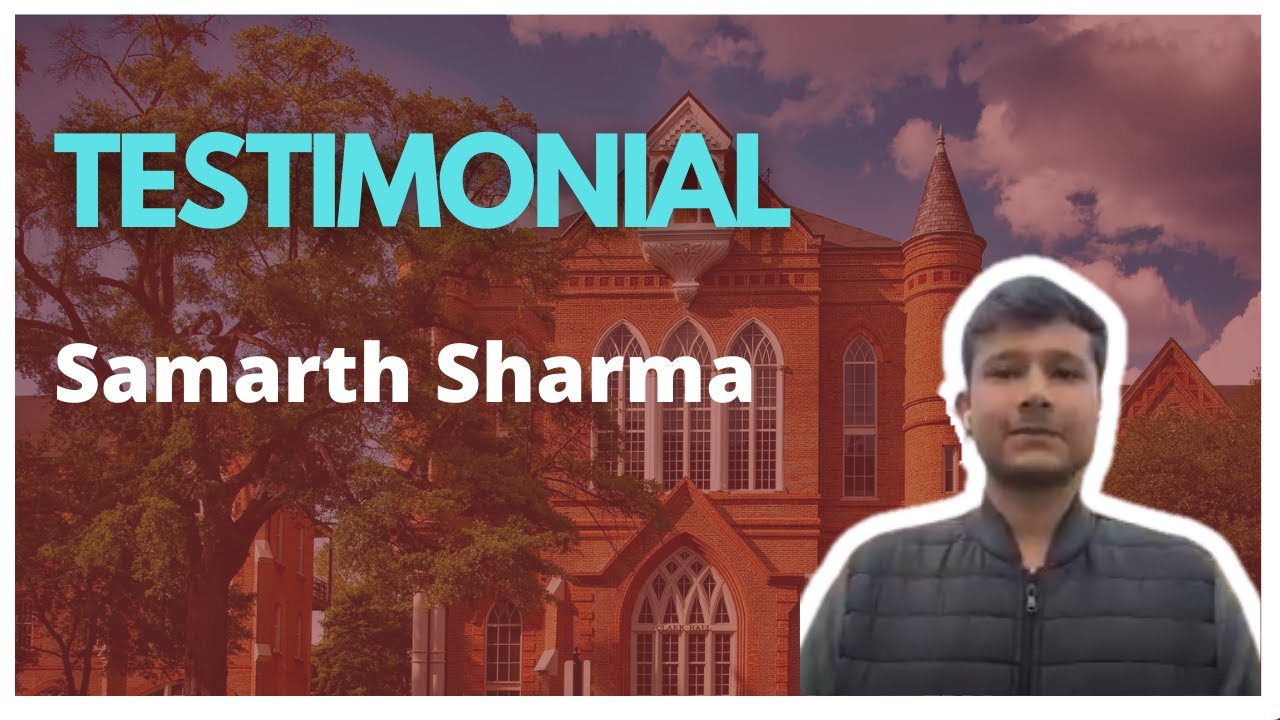 Student Testimonial Video | Samarth Sharma | Study In UK | Sports Management |