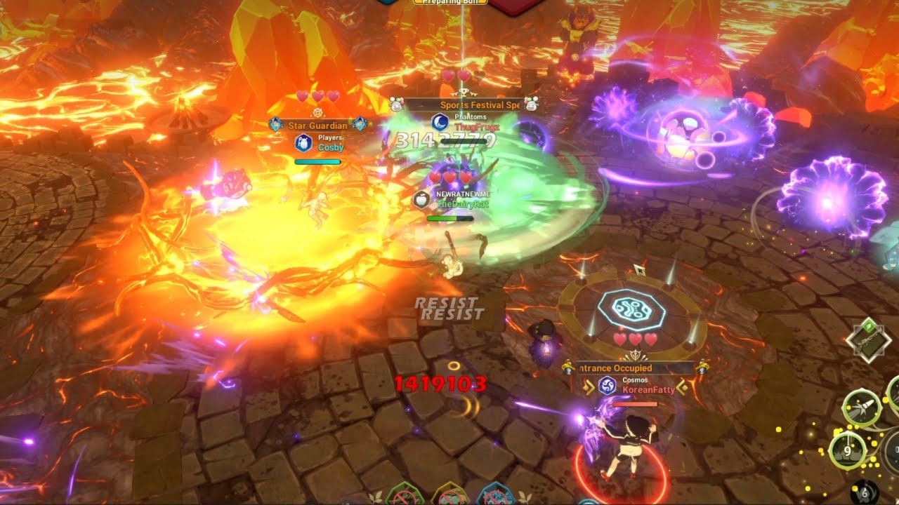 Ni No Kuni Cross Worlds - Lava Valley PvP (01/22)