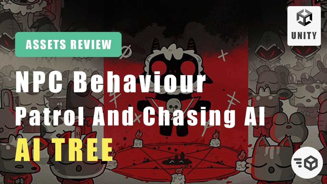 NPC Behaviour - AI Tree | Asset Review - Patrol And Chasing AI - Getting Started