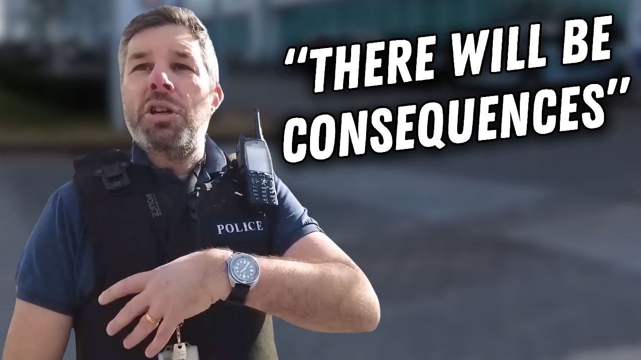 Officer Threatens &ldquo;Consequences&rdquo; for Filming in Public &mdash; Big Mistake | UK Audit