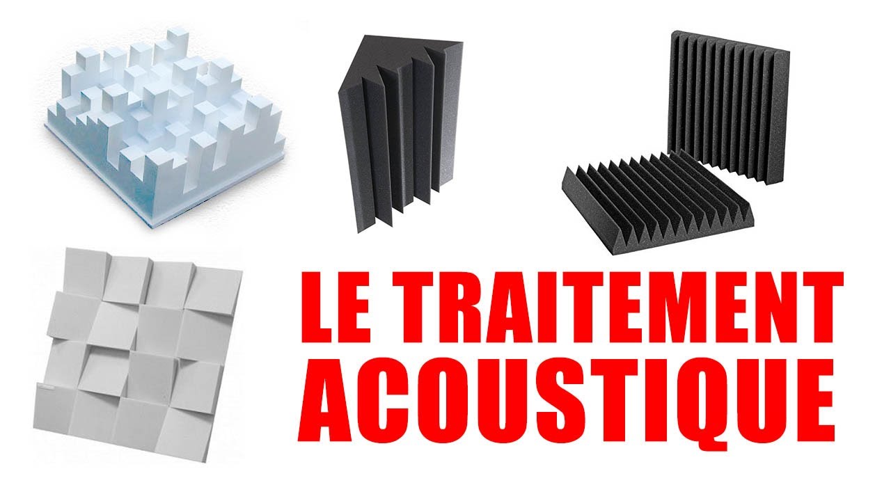 Traitement acoustique pour 3 fois rien