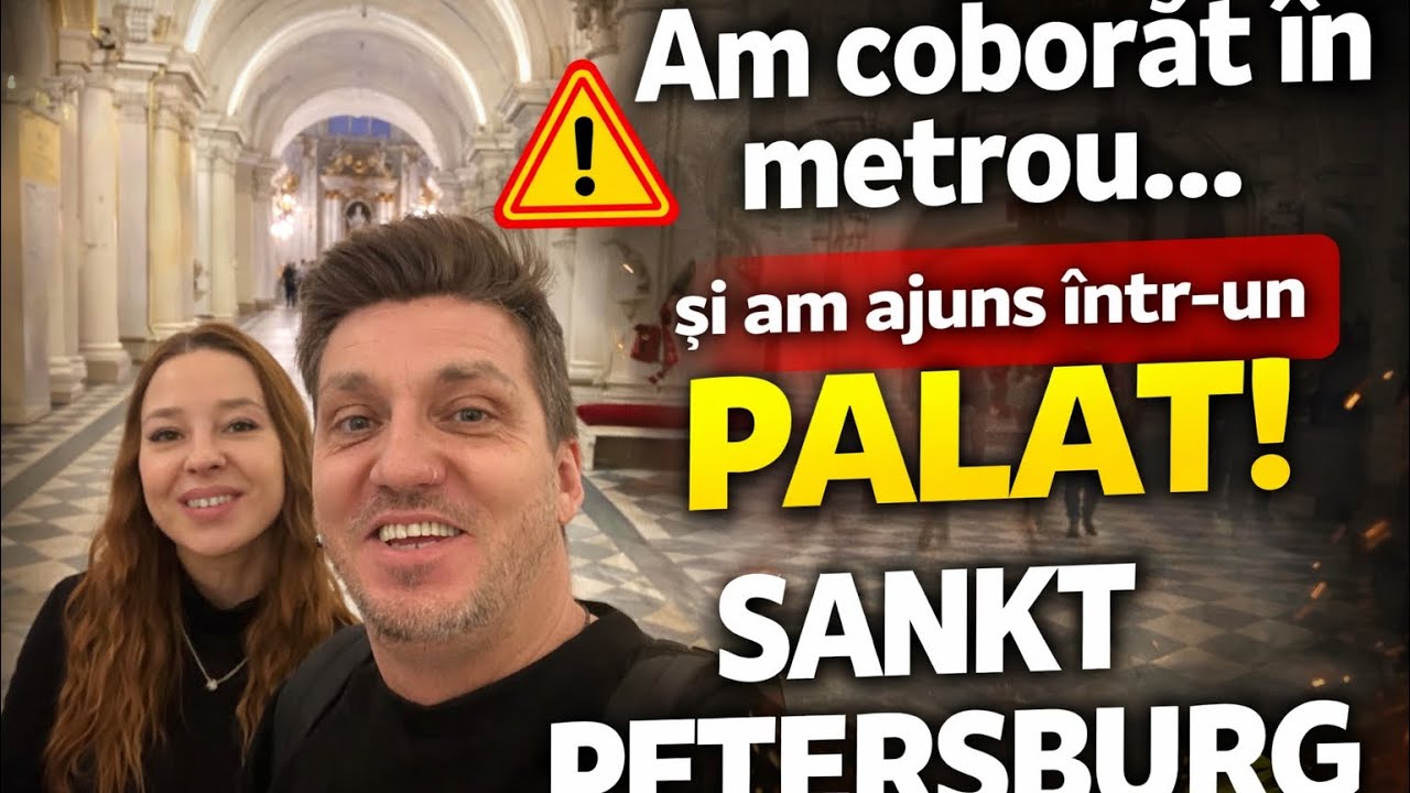 Cel mai frumos metrou din lume? Metroul din Sankt Petersburg te lasă fără cuvinte! Lux total!