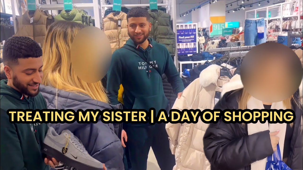TREATING MY SISTER | A DAY OF SHOPPING 🛍️ | FOOD REVIEW WITH MY SISTER 🥘