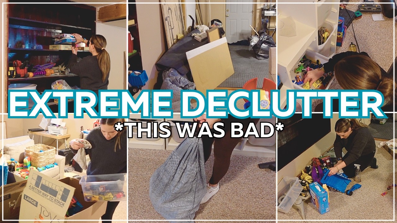 WAY TOO MUCH STUFF let's get rid of it! / Decluttering, Organizing, & Cleaning! Minimal