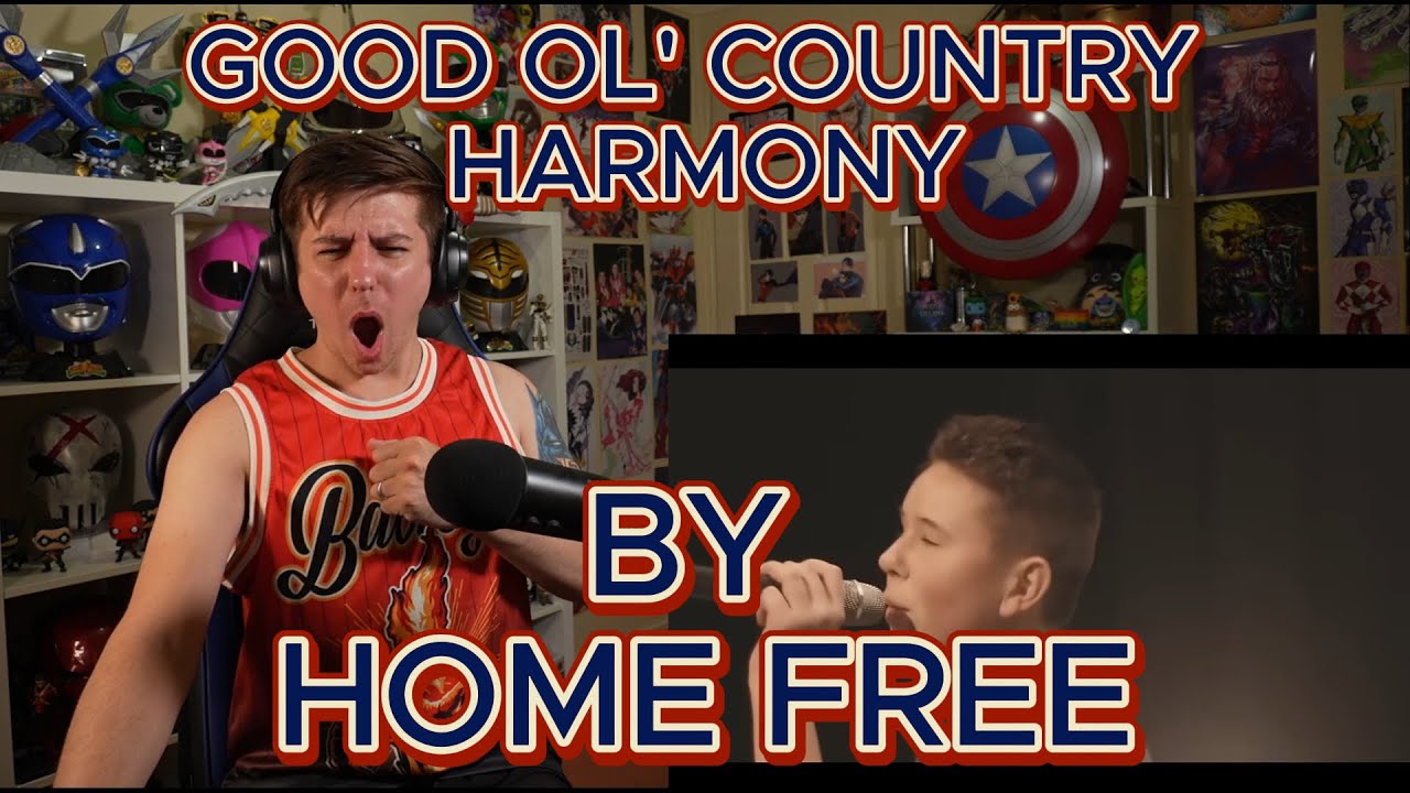 SO MUCH FUN!!!!!!!!!! Blind reaction to Home Free - Good Ol' Country Harmony