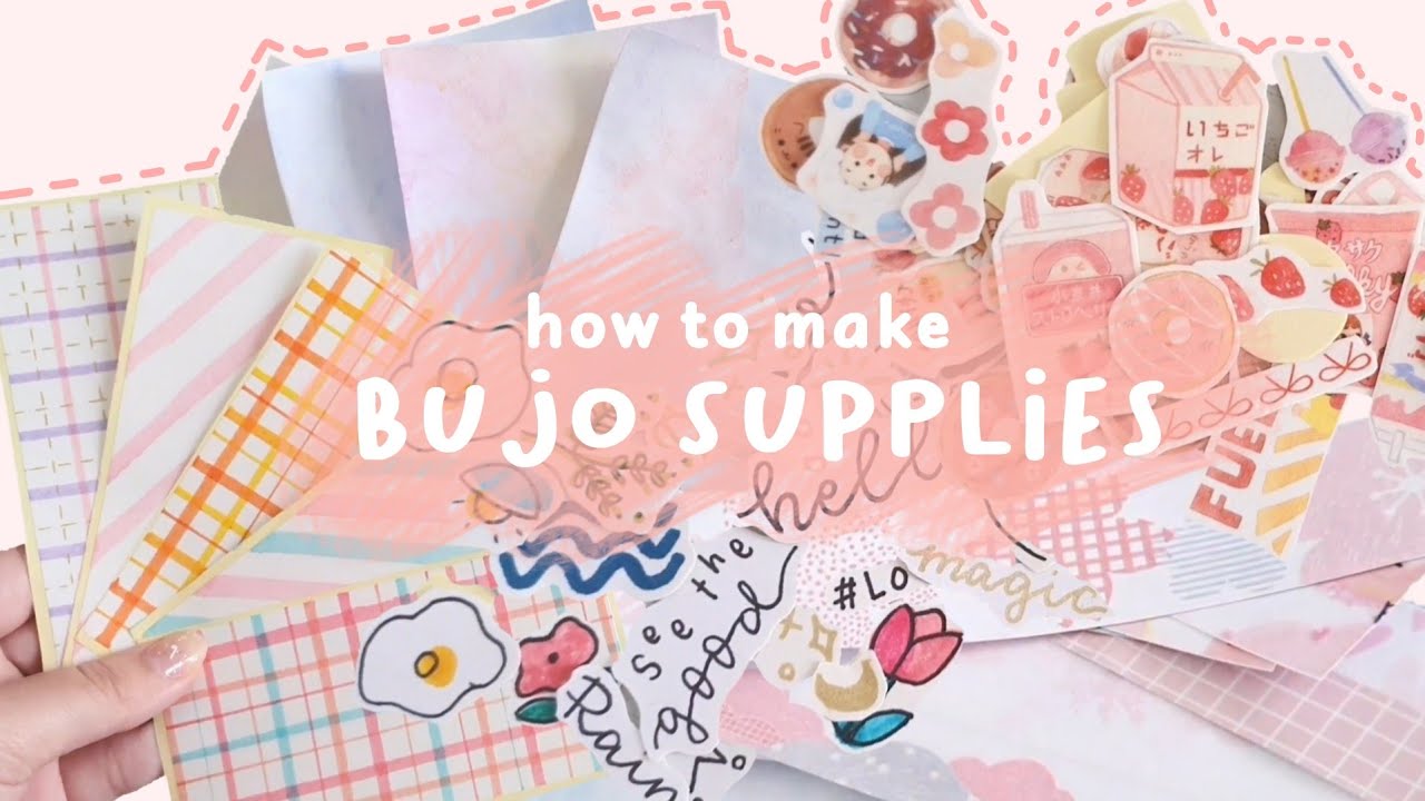 🍒 DIY Bullet Journal Supplies / Decoration / Stationery 🍒