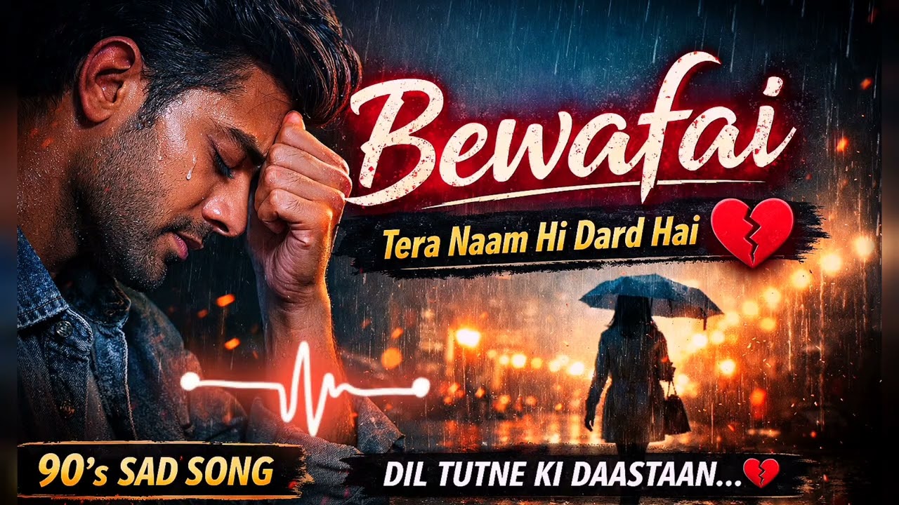 Bewafai – Tera Naam Hi Dard Hai 💔 | 90’s Style Sad Song | Heart Touching Hindi Bewafa Song 2026