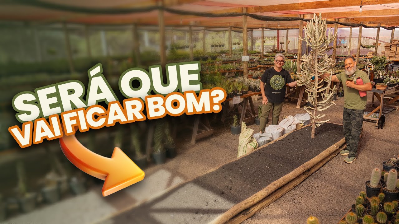 088 | Começamos o Jardim interno da Fazenda