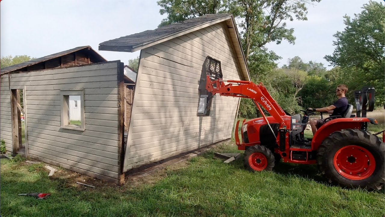 Disassembling A Garage and Moving It On My Own