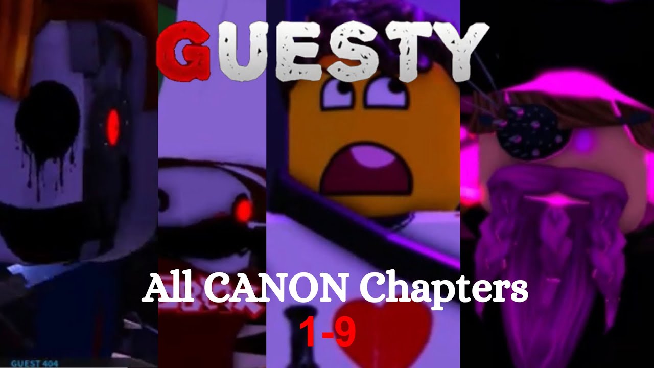 Roblox Guesty: Chapter 1-9 Full Gameplay (Read Description)