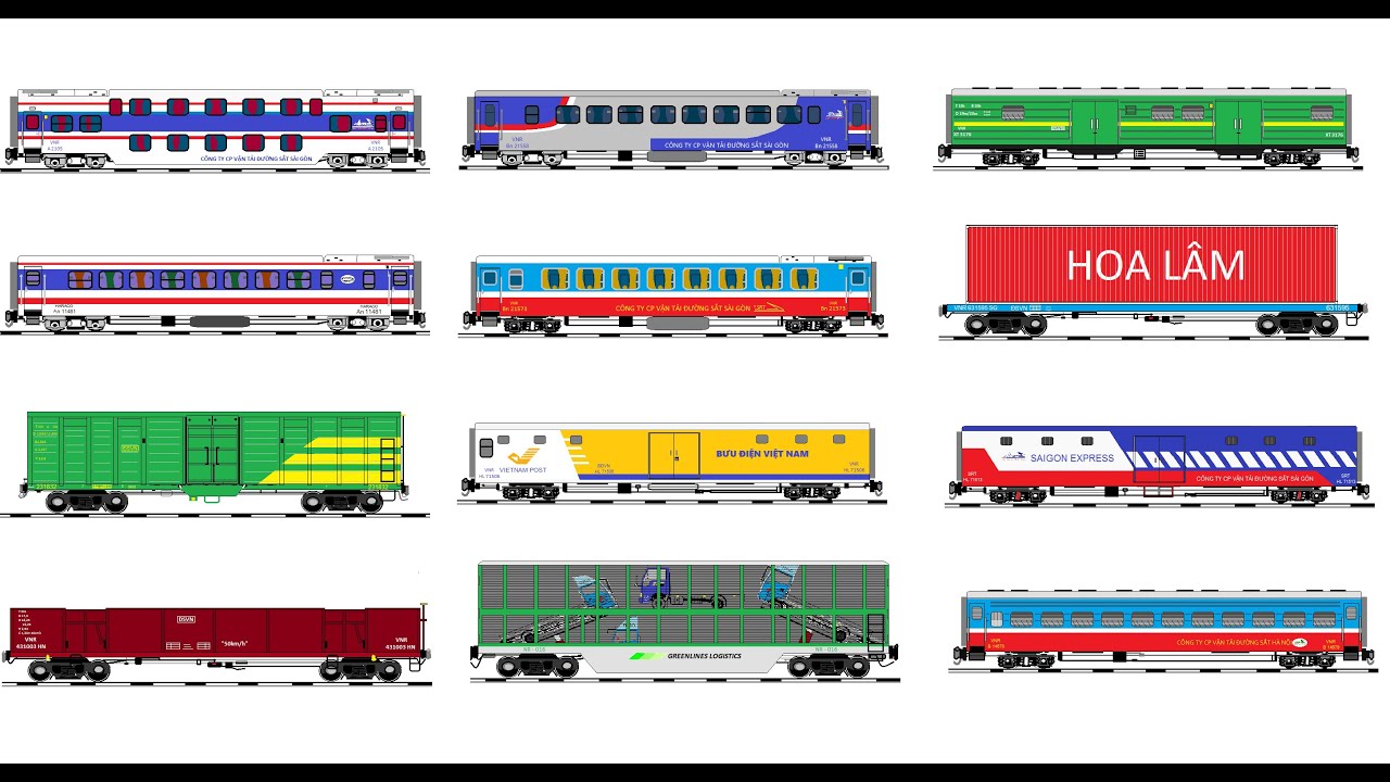 TOA XE ĐƯỜNG SẮT VIỆT NAM - COACH OF VIETNAM RAILWAYS | FULL | MINH HÒA TV