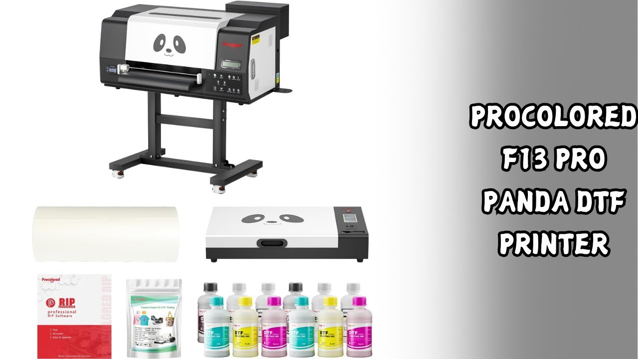 Industrial Grade Print Quality | Procolored F13 Pro Panda DTF Printer | Review