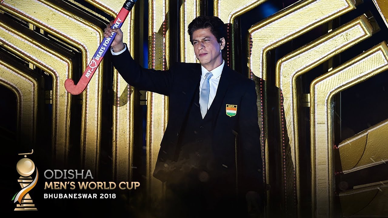 Shah Rukh Khan at the Official Opening Ceremony of Odisha Men's Hockey World Cup Bhubaneswar 2018!