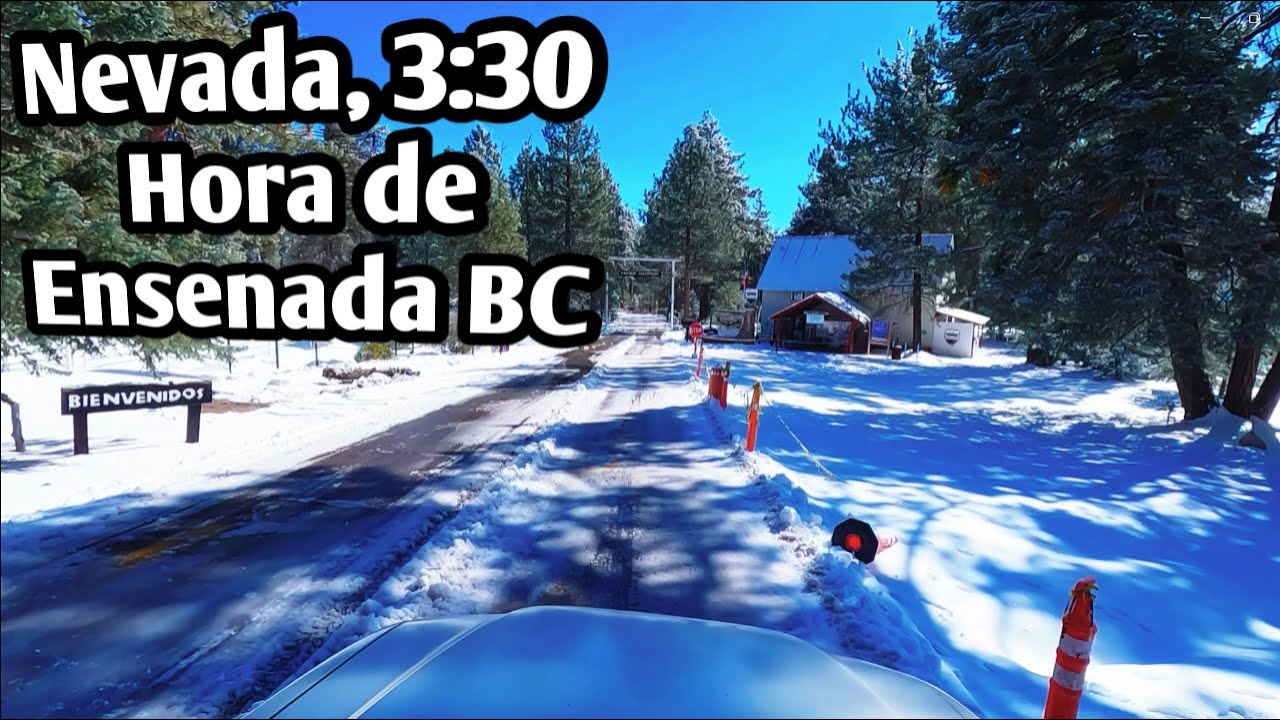 ☃️MEJOR Lugar para conocer la NIEVE | San Pedro Mártir | Baja California | Isa Alejo Oficial