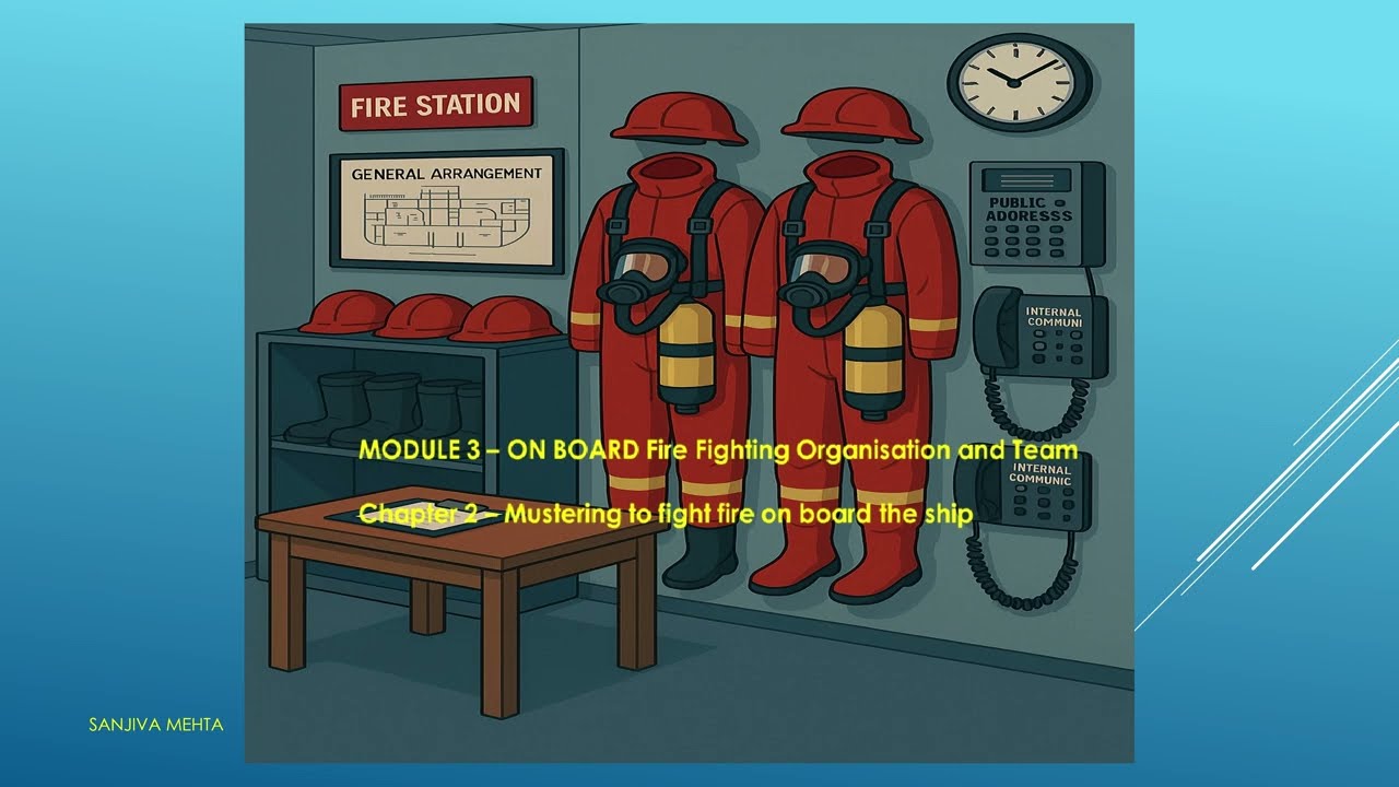 FPFF- STCW Basic Safety Training Module 3 Chapter 2- Mustering and Firefighting