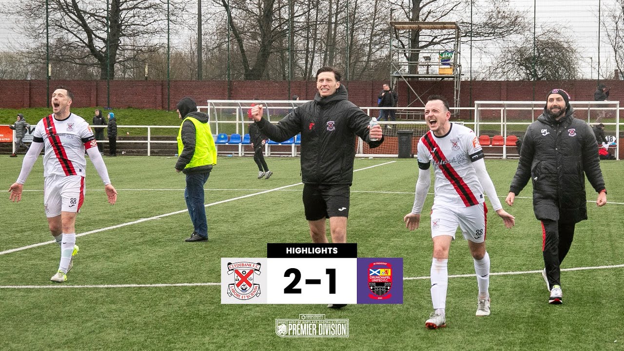 HIGHLIGHTS: Clydebank 2-1 Drumchapel United