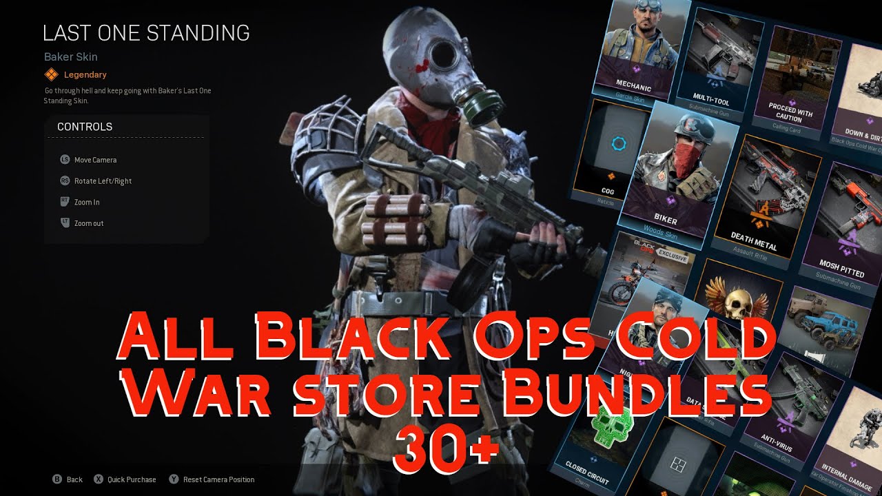 30+ Bundles Coming to Black Ops Cold War Season 1 !!