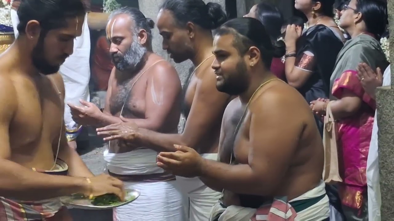 05.03.2025 தவன உத்ஸவம் 2ம் நாள் துரை தோட்ட திருவாராதன சேவை. காஞ்சி. பால.கேசவன்.