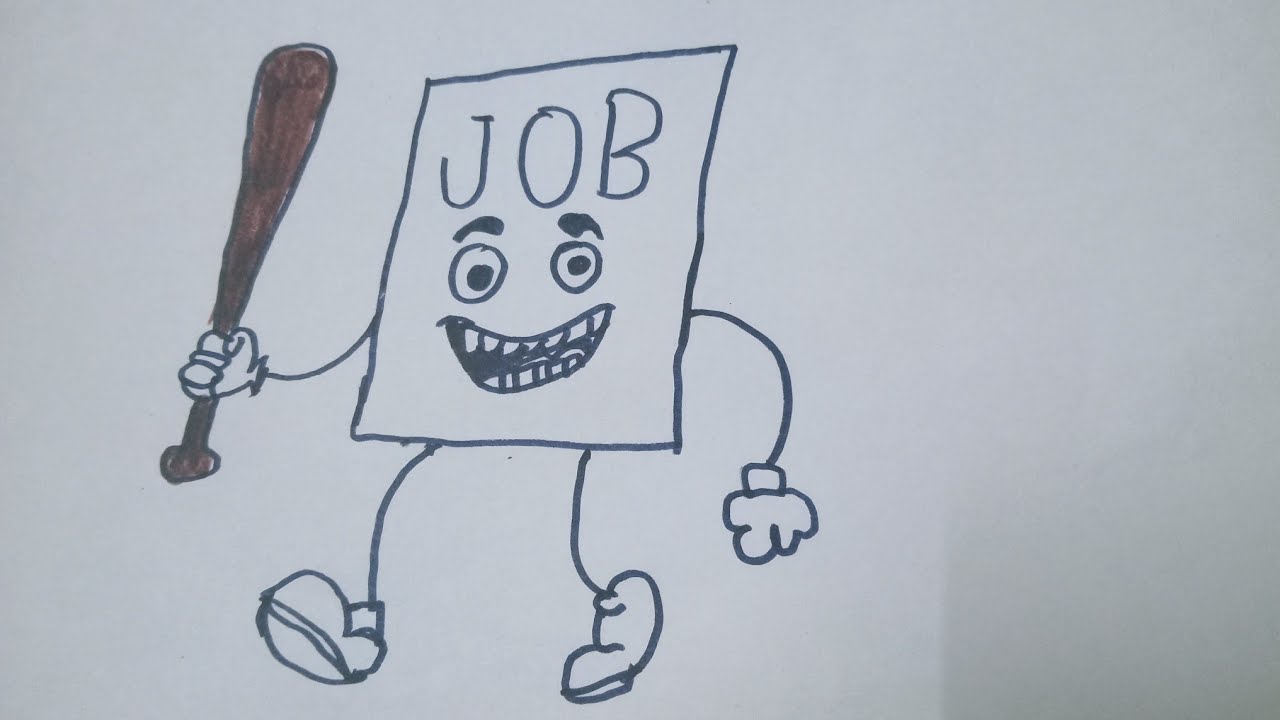 How to draw job job job sahur.
