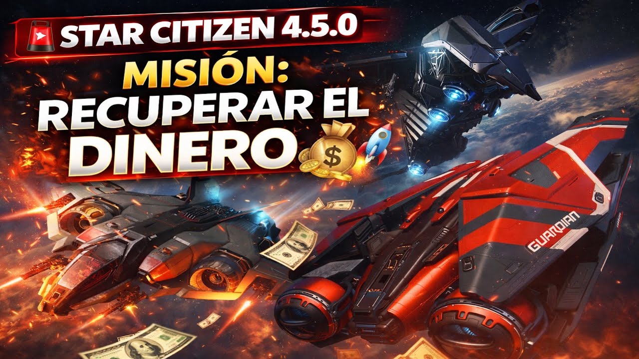 🚨STAR CITIZEN 4.5.0 — MISIÓN: RECUPERAR EL DINERO 💰🚀