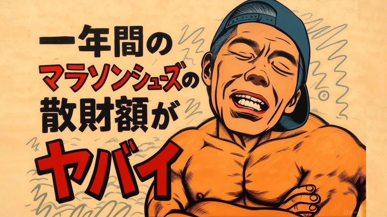 一年間のマラソンシューズの散財額がヤバすぎた