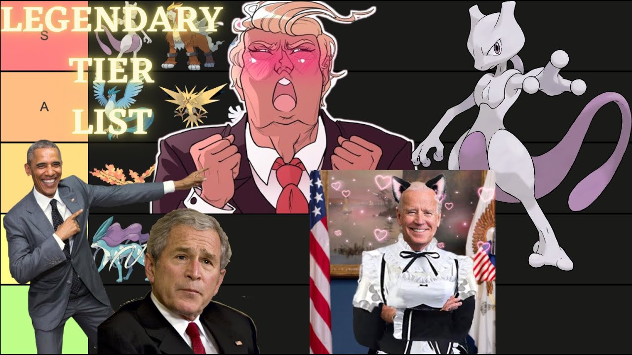 Biden & The Boys make a Legendary Pokemon Tier List (AI Voice Meme)