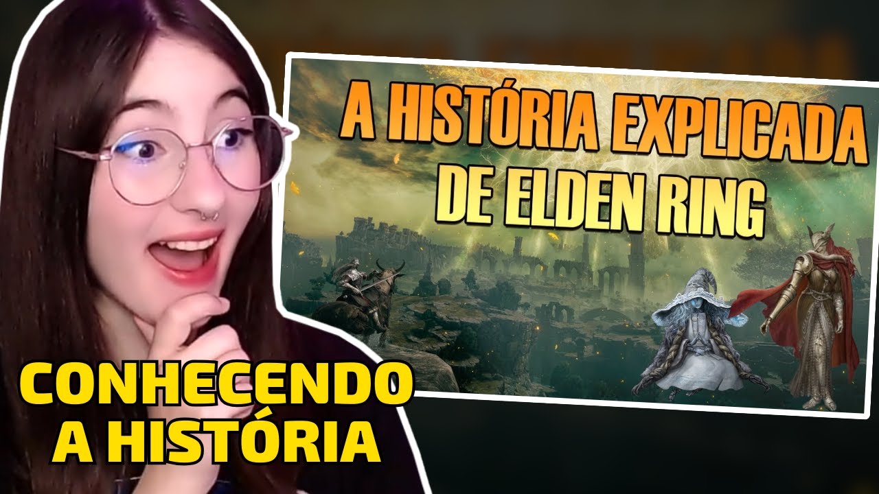 A história EXPLICADA de Elden Ring | Cátia reage