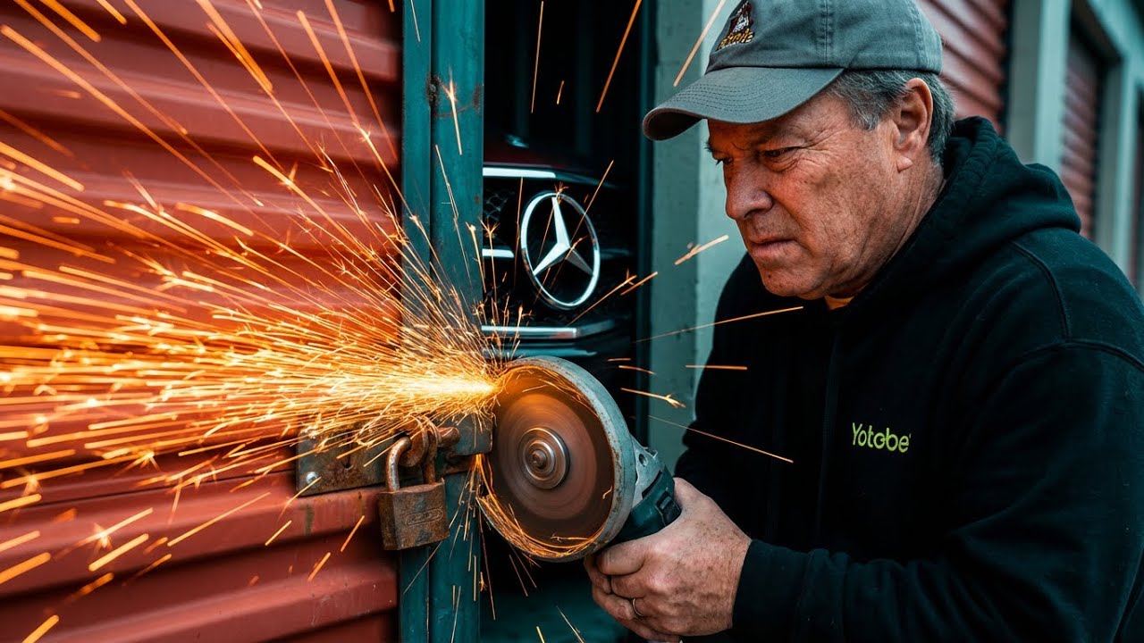Locked Mercedes Break-In! This Barn Find Benz Was Locked Away For Years! Plus, the Foxwell NT301