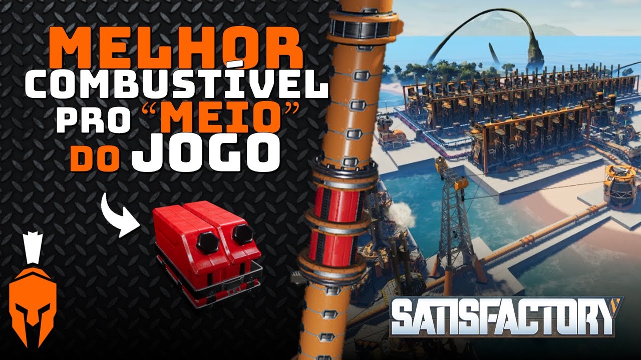 Produção de TURBO COMBUSTÍVEL em Detalhes | Satisfactory