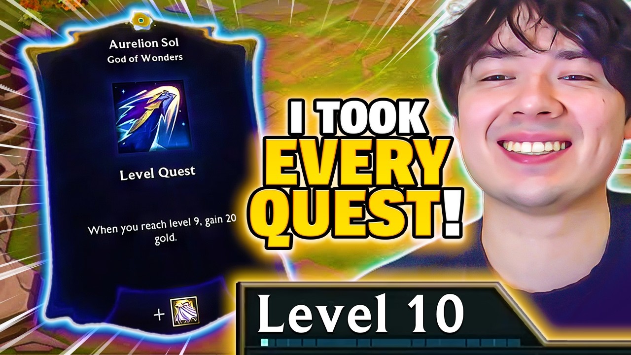 Aurelion Sol Is The RAREST Encounter... I Took All His Quests!