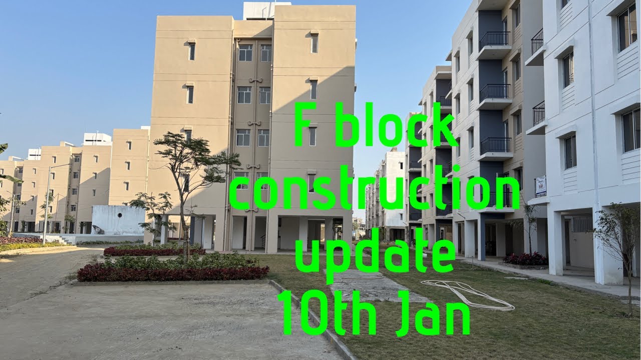 Latest Construction details || Shapoorji Pallonji || F block || 10th Jan 2026