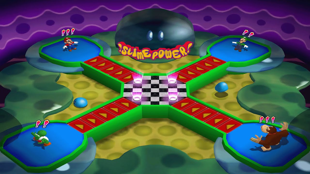 Mario Party 4 - Mario vs Luigi vs Yoshi vs Donkey Kong - Koopa's Seaside Soiree (Expert Difficulty)