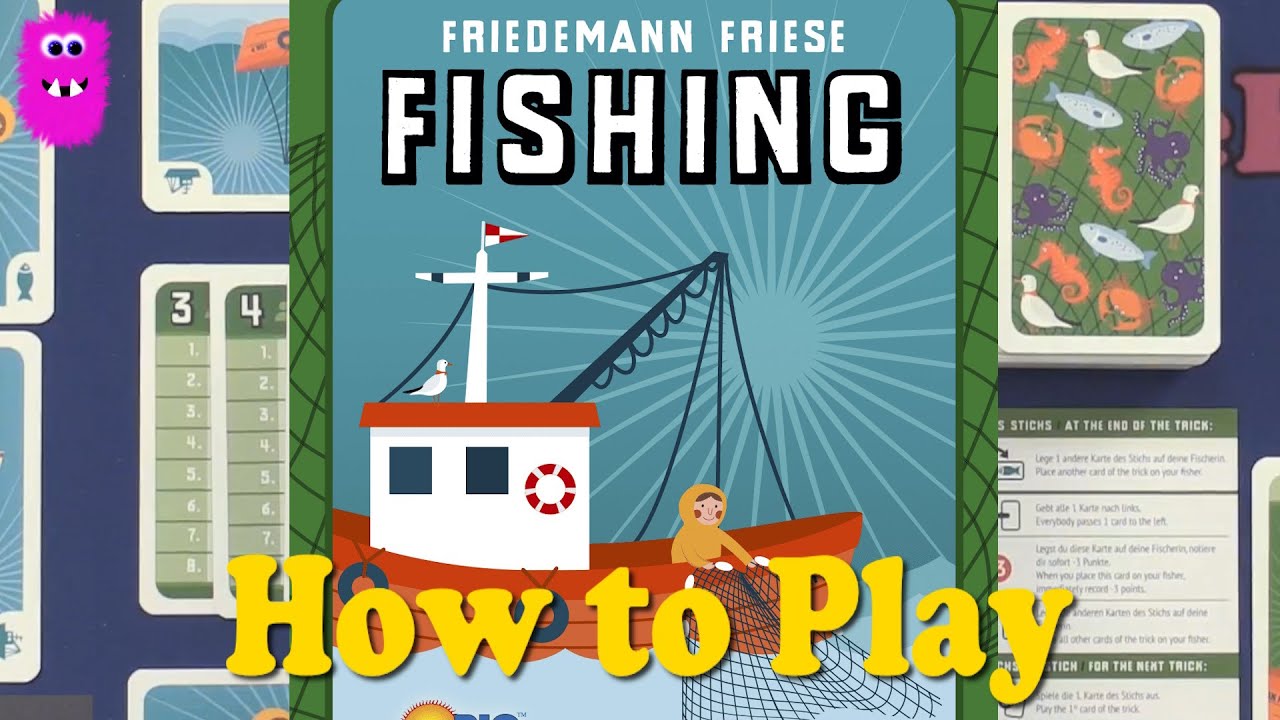 Fishing/Fischen, How to Play - a trick taking game by Friedemann Friese