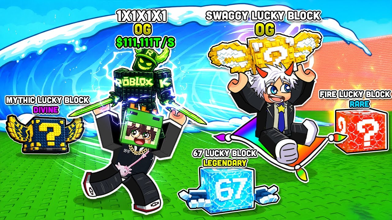 KHANGG VÀ BI HUỲNH GIẢI CỨU BRAINROT OG 1000T/S VÀ MỞ LUCKY BLOCK SIÊU HIẾM KHỎI SÓNG THẦN ROBLOX