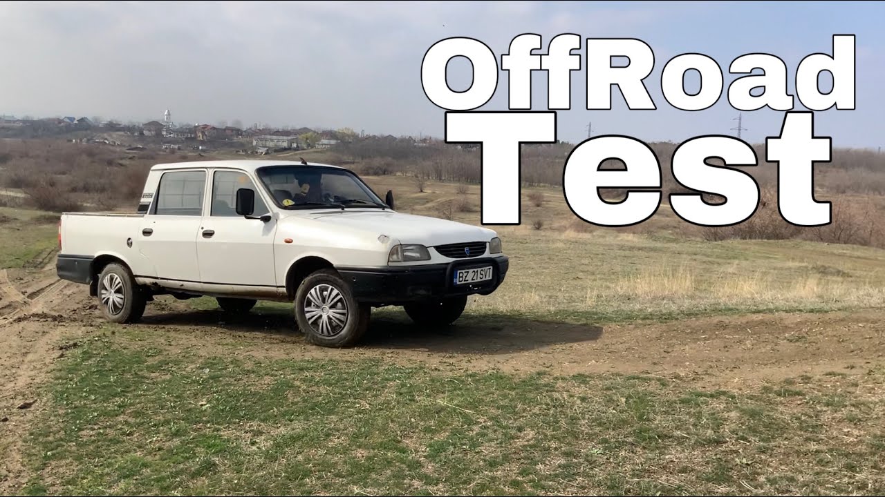 Dacia Pick-Up 4x4 Off-Road Test