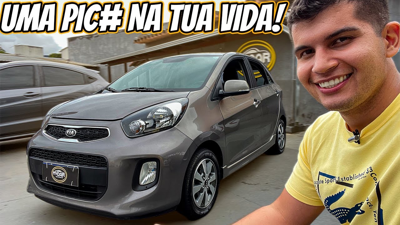 Kia Picanto EX 1.0 Automático 2016 - É pequeno mas tem consumo de carro grande!