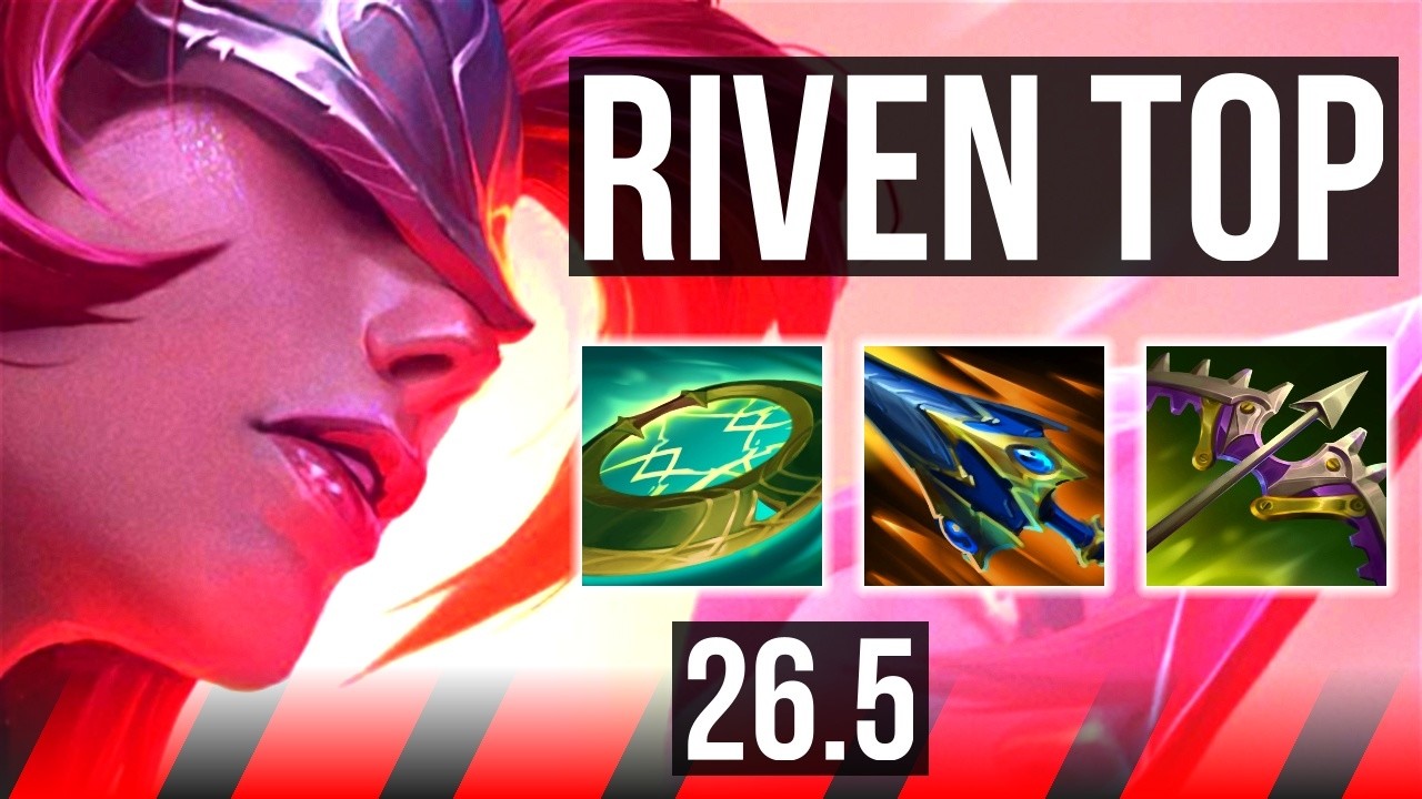 RIVEN vs ZAAHEN (TOP) | EUW Master | 26.5