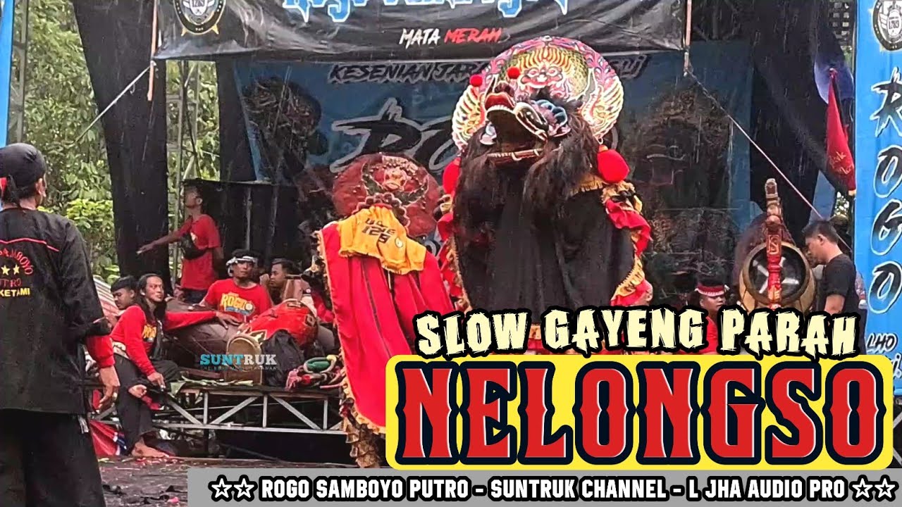 LAGU JARANAN NELONGSO VERSI LAWASAN SLOW GAYENG TERBARU ROGO SAMBOYO PUTRO L JHA AUDIO