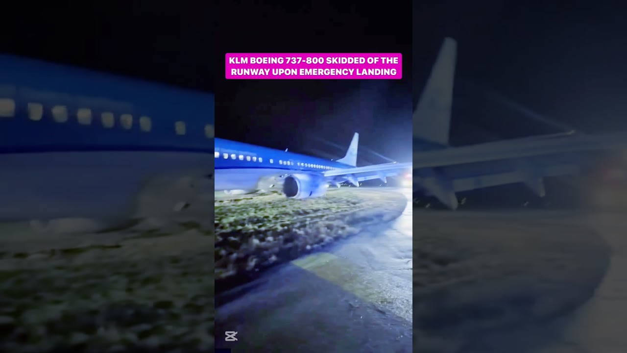 KLM flight #KL1204 (Oslo to Amsterdam) was forced to make an #emergency#klm #boeing#oslo#amsterdam