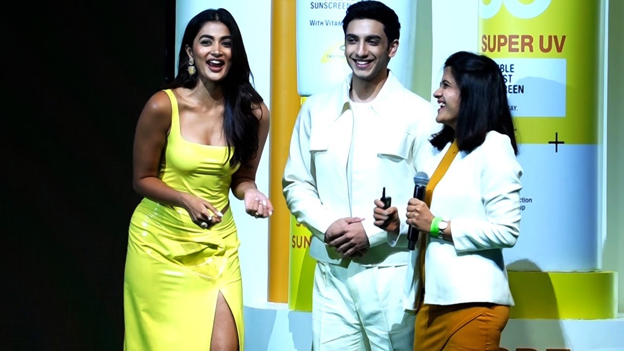Pooja Hegde And Vedang Raina Unveil Garnier Latest Innovation In Skincare | MS shorts