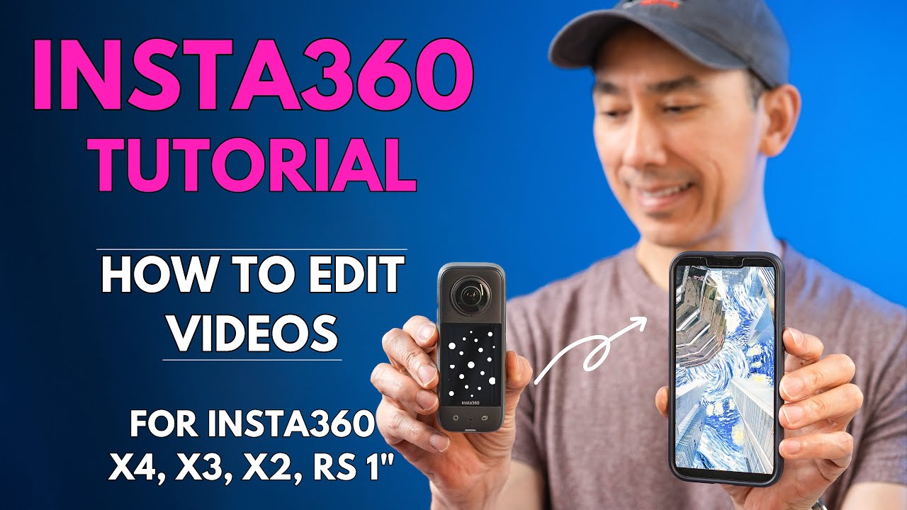 How to Edit INSTA360 Videos : EASY TUTORIAL and GUIDE for Insta360 X4, X3, X2, RS 1