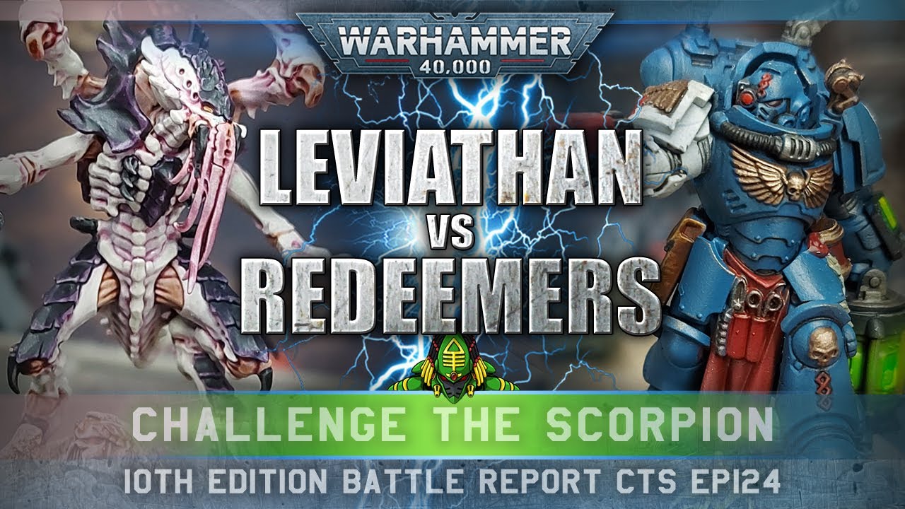 Leviathan Tyranids vs Redeemer Space Marines Warhammer 40K 10th Edition Battle Report 2000pts