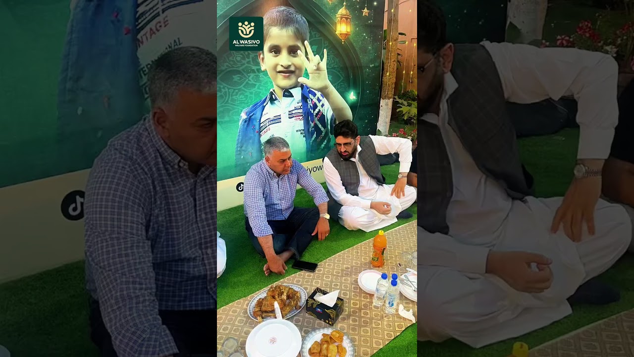 Iftar at Al Wasiyo Child Care Home with yummy BBQ #iftar2026 #shaneramzan #ramadan2026 #iftar