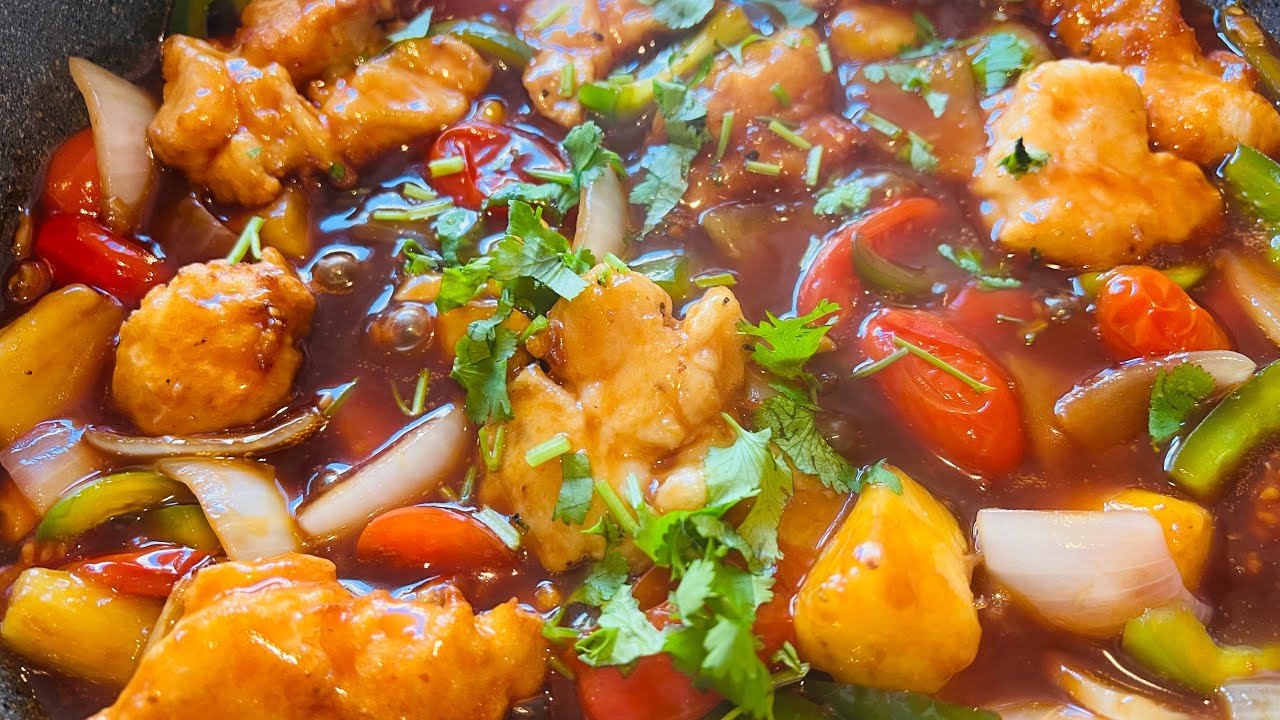POISSON FRIT SAUCE AIGRE DOUCE - CRISPY SWEET AND SOUR FISH STIR-FRY [VIDEO 191]
