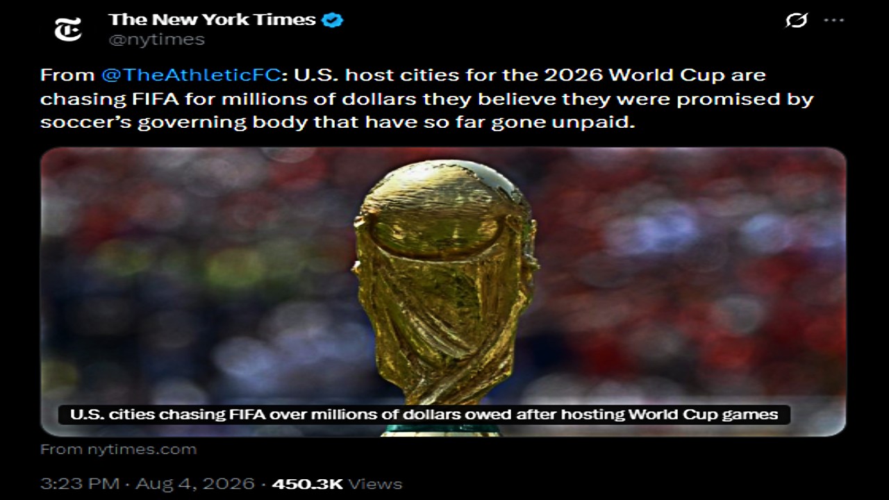 FIFA's Cartoon Villainy Continues