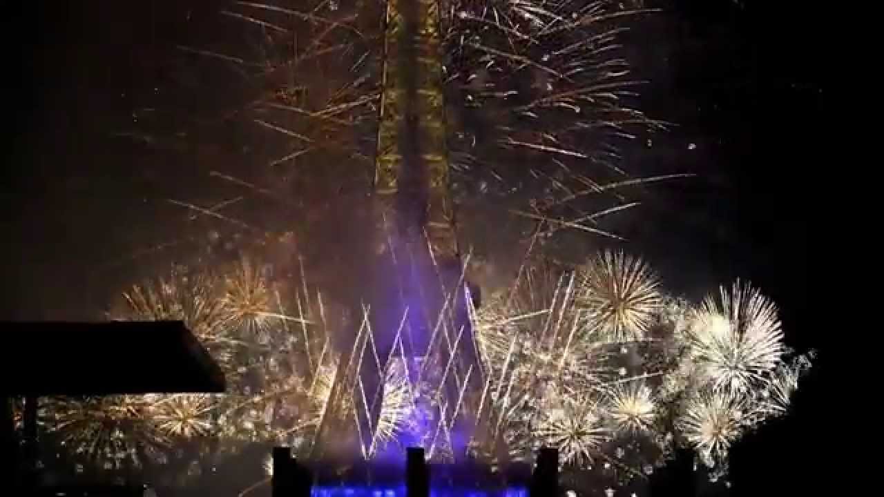 Paris Fireworks 2014