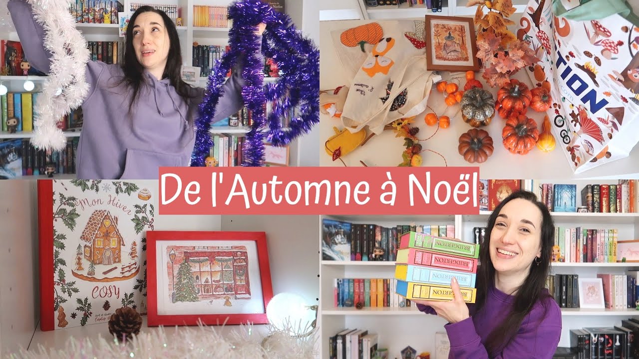 De l'Automne à Noël 🍂 VLOG LECTURE