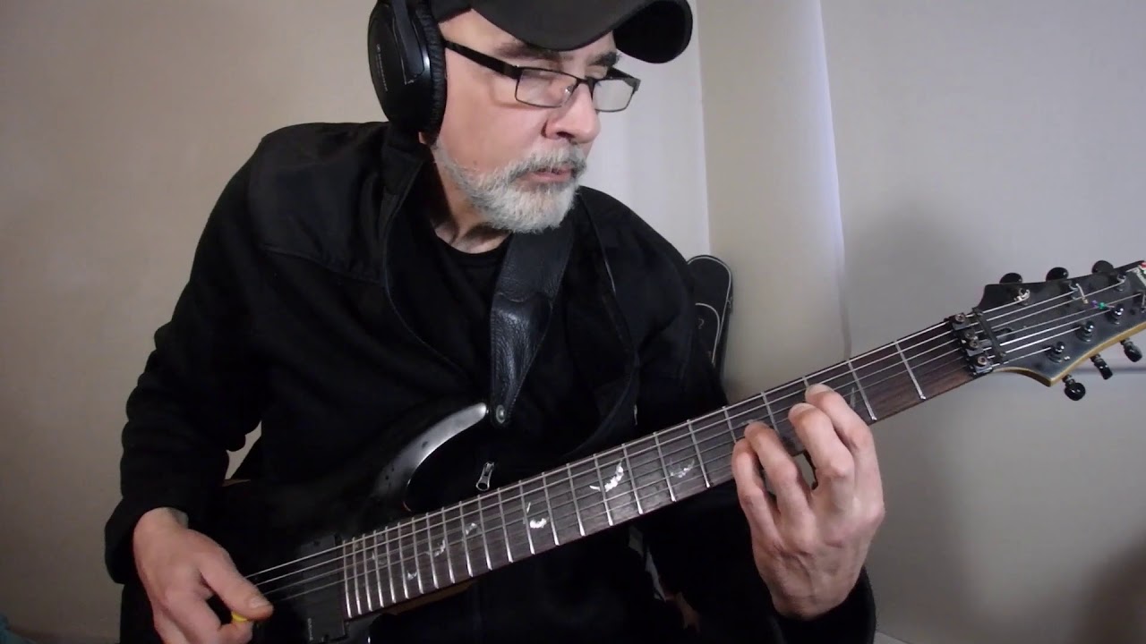Firehouse - All she wrote - Rhythm guitar cover