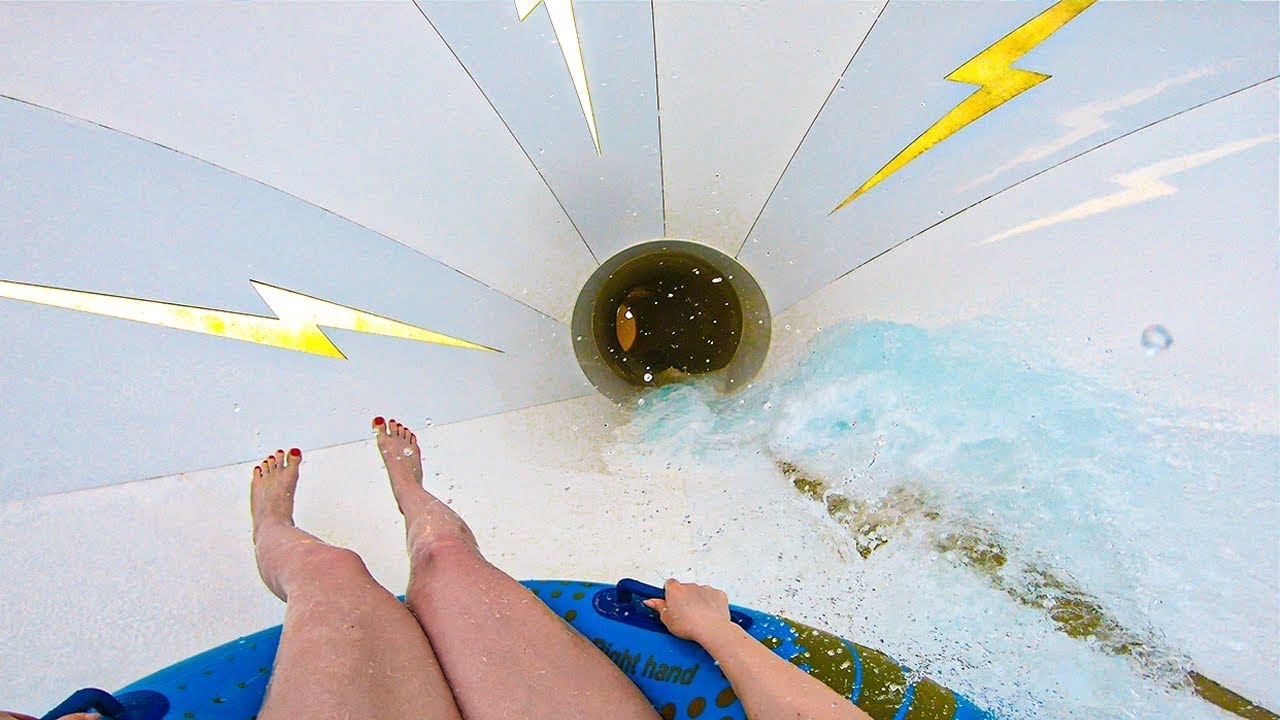 ⚡ Thunder CONE Water Slide at Energylandia Waterpark