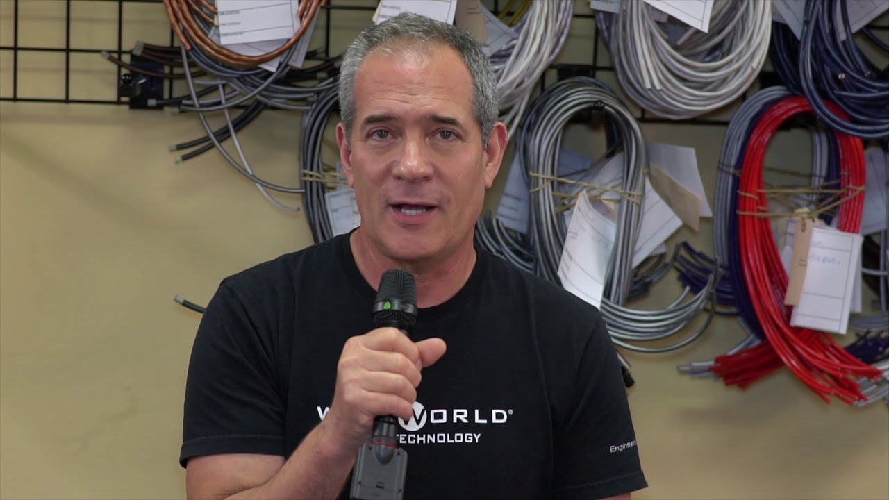 David Salz explains Wireworld Cable Technology's Toslink Optical cables.